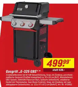 toom Baumarkt Weber gasgrill e-325 gbs Angebot
