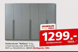 Segmüller Kleiderschrank multiluna Angebot