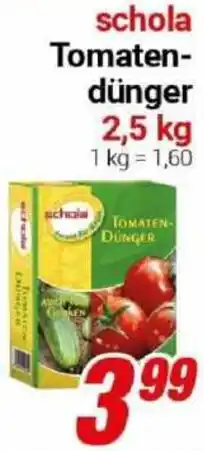 CENTERSHOP schola Tomatendünger Angebot