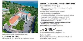 Tchibo Hotel mit direktem Strandzugang Angebot