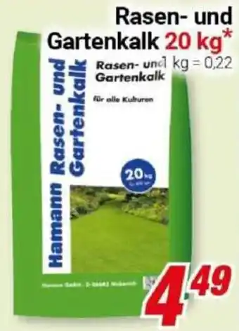 CENTERSHOP Rasen und Gartenkalk Angebot