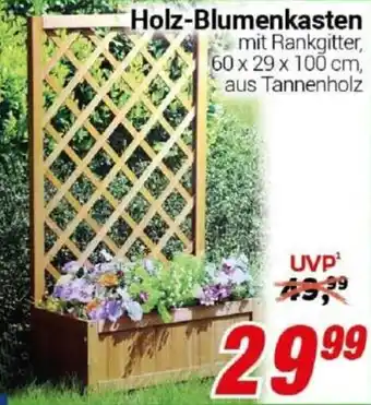 CENTERSHOP Holz-Blumenkasten Angebot
