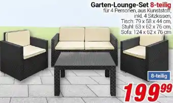 CENTERSHOP Garten-Lounge-Set Angebot