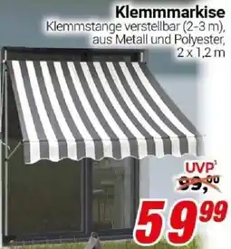 CENTERSHOP Klemmmarkise Angebot