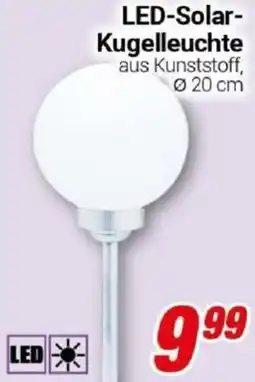 CENTERSHOP LED-Solar Kugelleuchte Angebot