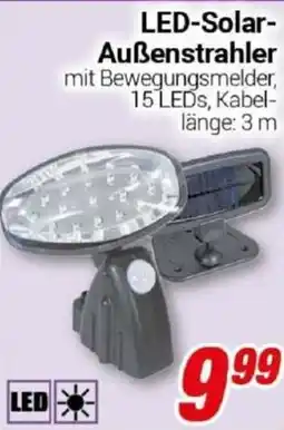 CENTERSHOP LED-Solar Außenstrahler Angebot