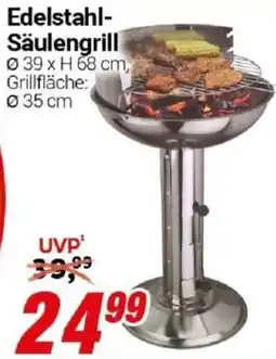 CENTERSHOP Edelstahl Säulengrill Angebot