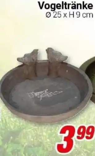 CENTERSHOP Vogeltränke Angebot