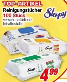 CENTERSHOP Sleepy Reinigungstücher Angebot