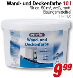 CENTERSHOP Wand und Deckenfarbe Angebot