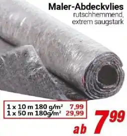 CENTERSHOP Maler-Abdeckvlies Angebot