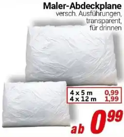 CENTERSHOP Maler-Abdeckplane Angebot