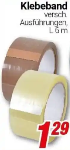 CENTERSHOP Klebeband Angebot
