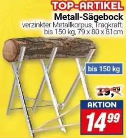 CENTERSHOP Metall-Sägebock Angebot