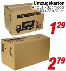 CENTERSHOP Umzugskarton Angebot