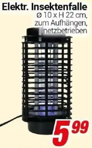 CENTERSHOP Elektr. Insektenfalle Angebot