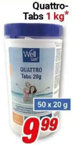 CENTERSHOP Quattro Tabs Angebot