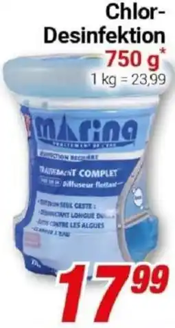 CENTERSHOP Chlor Desinfektion Angebot