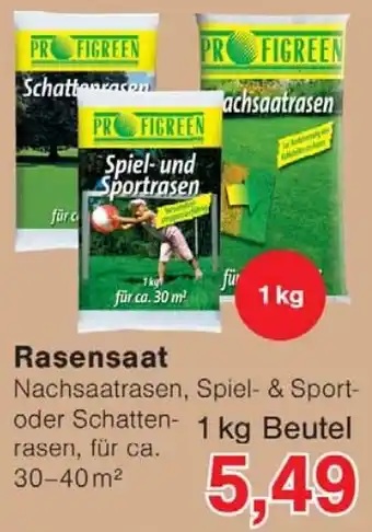 Wiglo Wunderland Rasensaat Angebot