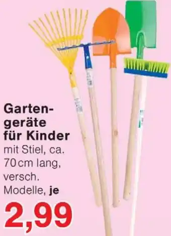 Wiglo Wunderland Gartengeräte für Kinder Angebot