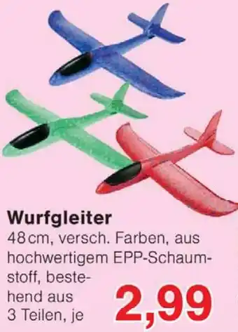 Wiglo Wunderland Wurfgleiter Angebot