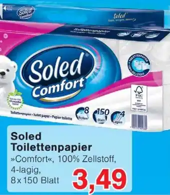Wiglo Wunderland Soled Toilettenpapier Angebot