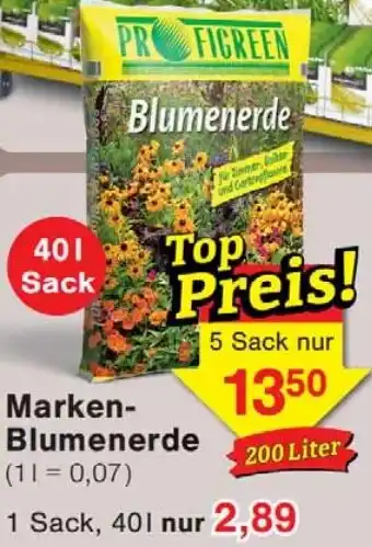 Wiglo Wunderland Marken Blumenerde Angebot