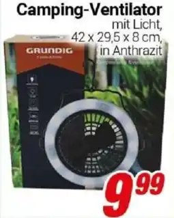 CENTERSHOP GRUNDIG Camping-Ventilator Angebot