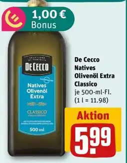 REWE De Cecco Natives Olivenöl Extra Classico Angebot