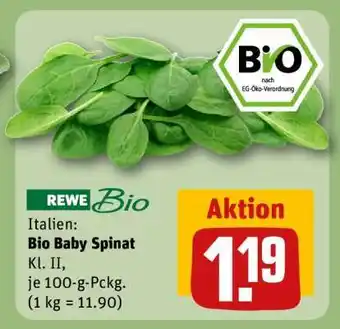 REWE Bio Baby Spinat Angebot