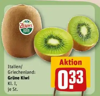 REWE Grüne Kiwi Angebot