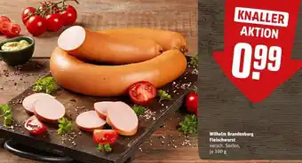 REWE Wilhelm Brandenburg Fleischwurst Angebot