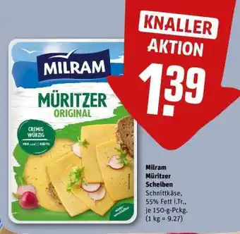 REWE Milram Müritzer Scheiben Angebot