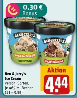 REWE Ben & Jerry's Ice Cream Angebot