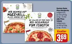 REWE Gustavo Gusto Pizza Margherita Angebot