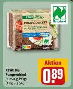 REWE REWE Bio Pumpernickel Angebot