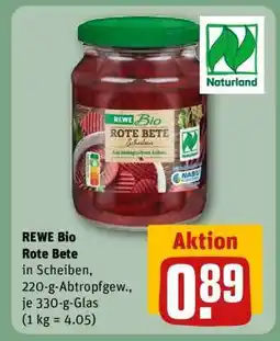 REWE REWE Bio Rote Bete Angebot