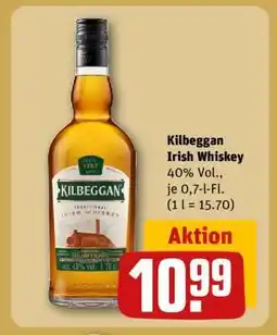 REWE KILBEGGAN Irish Whiskey Angebot