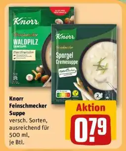 REWE Knorr Feinschmecker Suppe Angebot