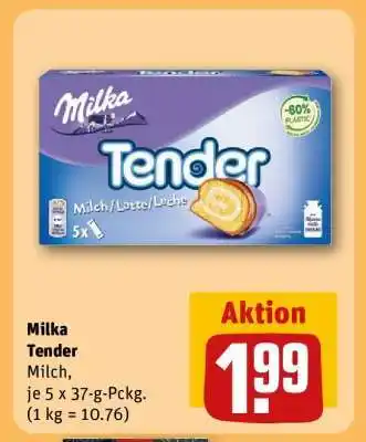 REWE MILKA Tender Angebot