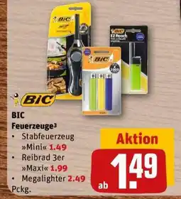 REWE BIC Feuerzeuge³ Mini Angebot