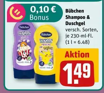 REWE BÜBCHEN Shampoo & Duschgel Angebot
