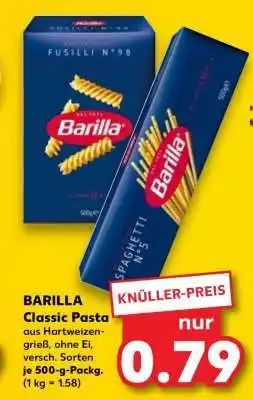 Kaufland BARILLA Classic Pasta Angebot