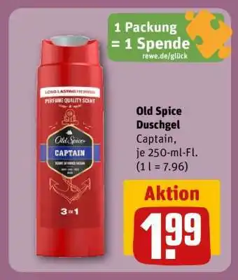 REWE Old Spice Duschgel Angebot
