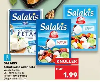 Kaufland SALAKIS Schafskäse oder Feta Angebot
