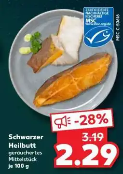 Kaufland Schwarzer Heilbutt Angebot