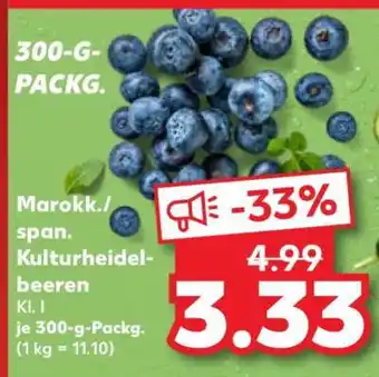 Kaufland Marokk./span. Kulturheidelbeeren Angebot