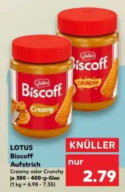 Kaufland LOTUS Biscoff Aufstrich Angebot