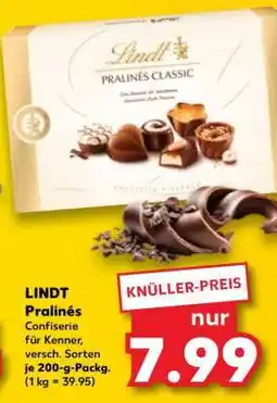 Kaufland Lindt Pralinés Angebot
