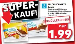 Kaufland MILCH-SCHNITTE Snack Angebot